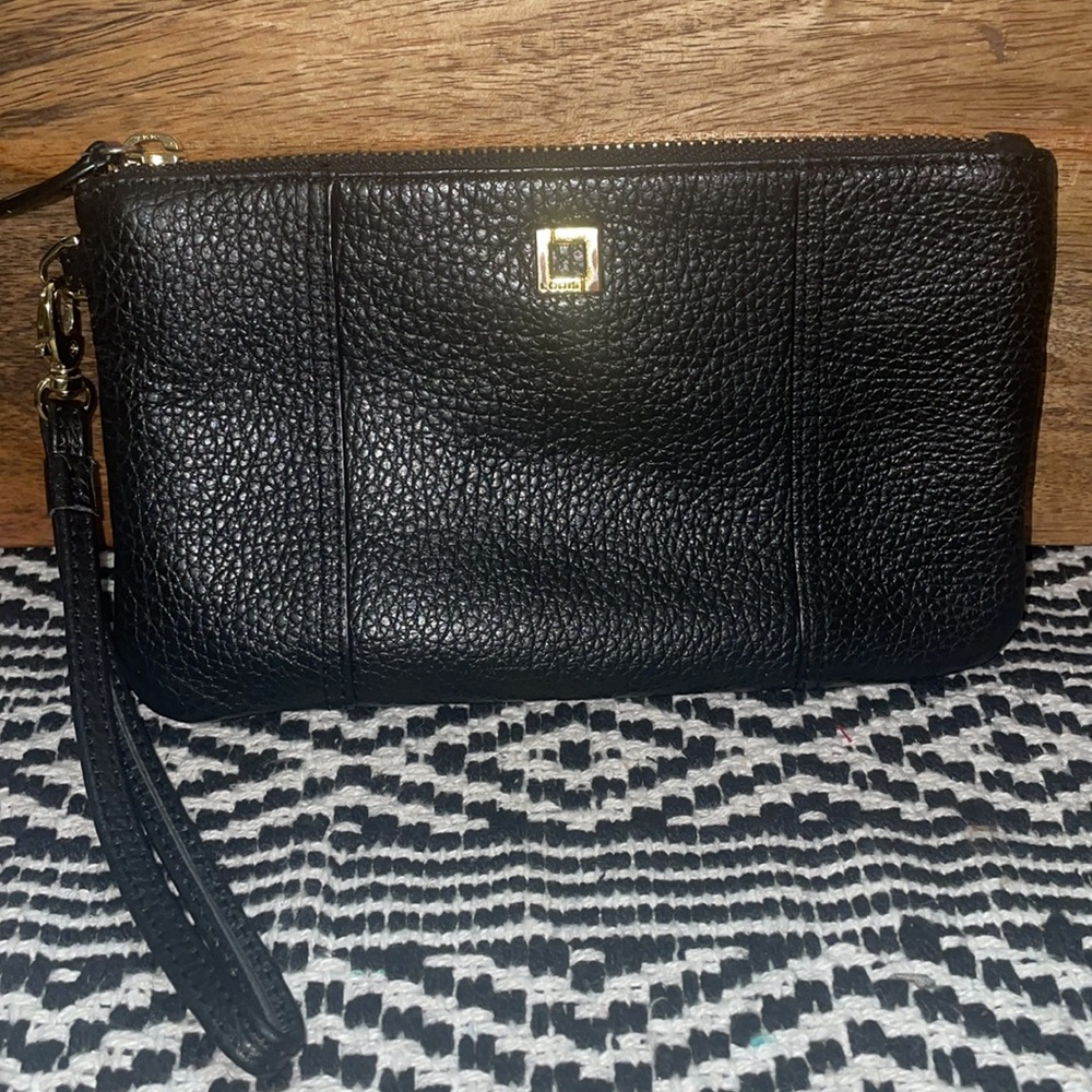 🖤LODIS Black leather Clutch wallet